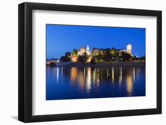 Wawel Hill Castle and Cathedral-Christian Kober-Framed Photographic Print