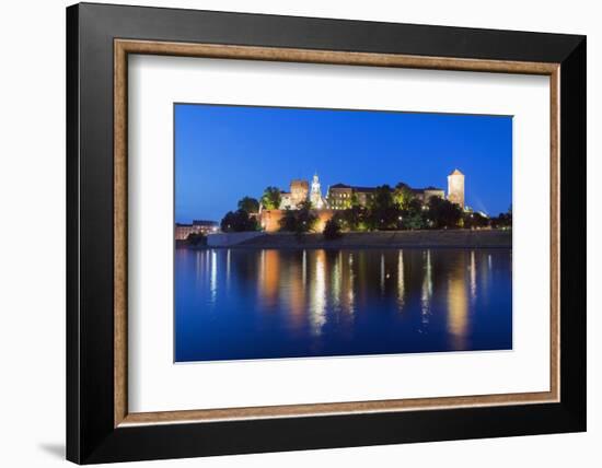 Wawel Hill Castle and Cathedral-Christian Kober-Framed Photographic Print