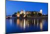 Wawel Hill Castle and Cathedral-Christian Kober-Mounted Photographic Print