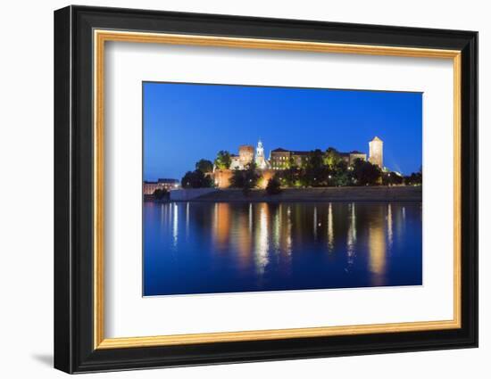 Wawel Hill Castle and Cathedral-Christian Kober-Framed Photographic Print