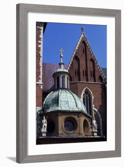 Wawel Royal Castle and Cathedral Basilica of St Stanislaus and St Wenceslas-null-Framed Giclee Print