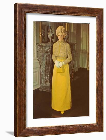 Wax Rendition of Princess Diana-null-Framed Premium Giclee Print