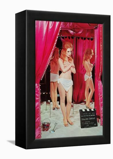 Wax Work Brigette Bardot-null-Framed Stretched Canvas