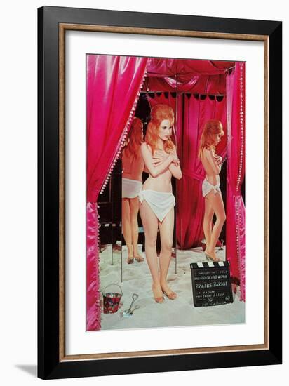 Wax Work Brigette Bardot-null-Framed Premium Giclee Print