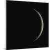 Waxing Crescent Moon-Eckhard Slawik-Mounted Premium Photographic Print