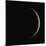 Waxing Crescent Moon-Eckhard Slawik-Mounted Premium Photographic Print