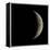 Waxing Crescent Moon-Eckhard Slawik-Framed Premier Image Canvas