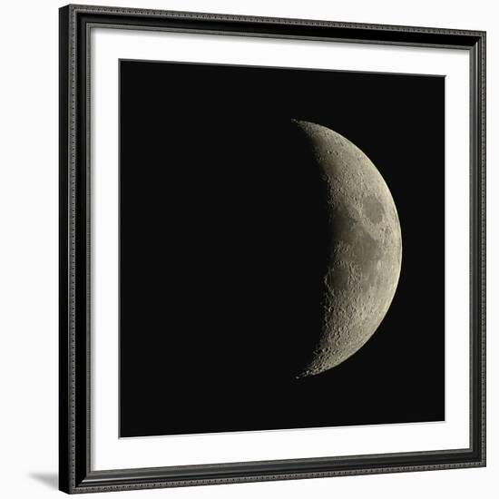 Waxing Crescent Moon-Eckhard Slawik-Framed Photographic Print