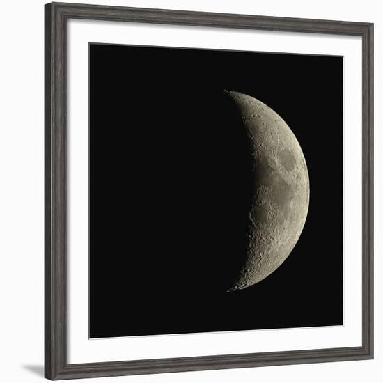 Waxing Crescent Moon-Eckhard Slawik-Framed Photographic Print