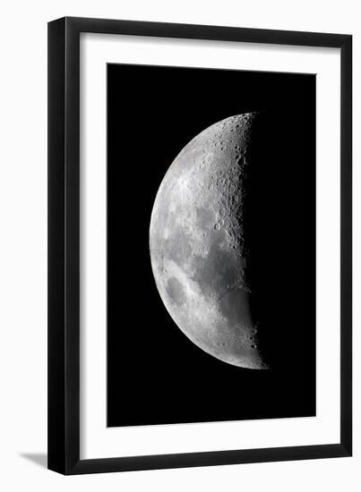 Waxing Crescent Moon-John Sanford-Framed Photographic Print