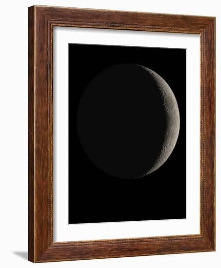 Waxing Crescent Moon-Eckhard Slawik-Framed Photographic Print