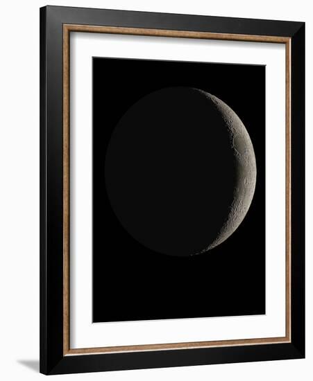 Waxing Crescent Moon-Eckhard Slawik-Framed Photographic Print