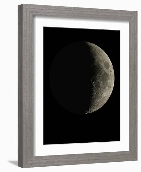 Waxing Crescent Moon-Eckhard Slawik-Framed Photographic Print