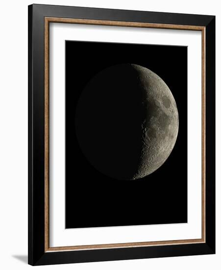 Waxing Crescent Moon-Eckhard Slawik-Framed Photographic Print