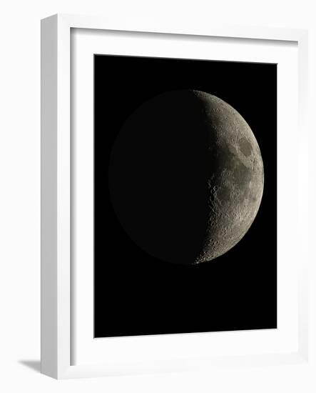 Waxing Crescent Moon-Eckhard Slawik-Framed Photographic Print