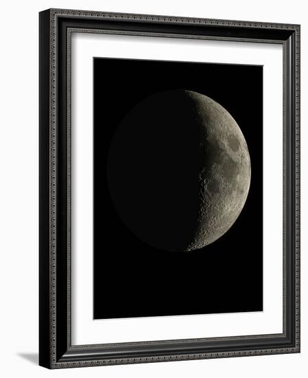 Waxing Crescent Moon-Eckhard Slawik-Framed Photographic Print