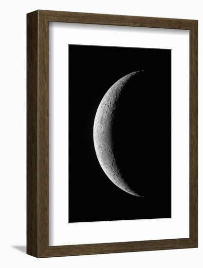 Waxing crescent Moon-null-Framed Photographic Print