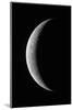 Waxing crescent Moon-null-Mounted Photographic Print