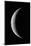 Waxing crescent Moon-null-Mounted Photographic Print