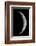 Waxing Crescent Moon-John Sanford-Framed Photographic Print