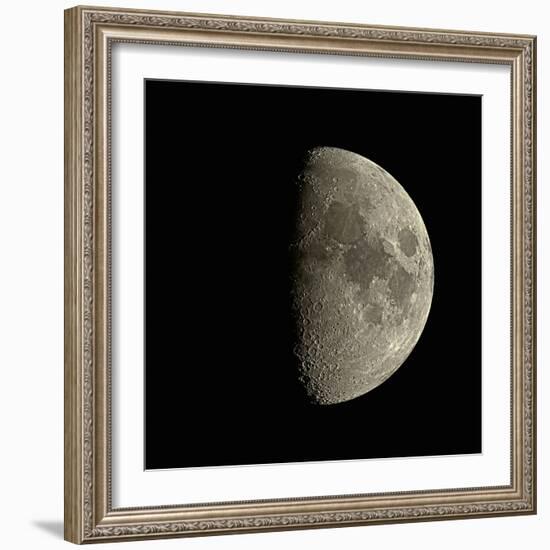 Waxing Gibbous Moon-Eckhard Slawik-Framed Premium Photographic Print