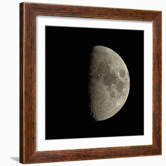 Waxing Gibbous Moon-Eckhard Slawik-Framed Premium Photographic Print