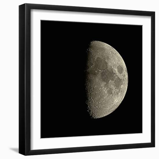 Waxing Gibbous Moon-Eckhard Slawik-Framed Premium Photographic Print