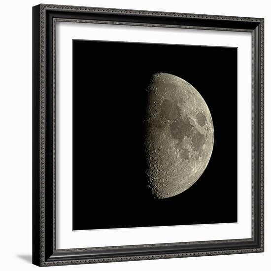 Waxing Gibbous Moon-Eckhard Slawik-Framed Premium Photographic Print