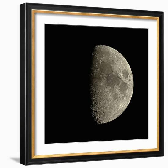 Waxing Gibbous Moon-Eckhard Slawik-Framed Premium Photographic Print