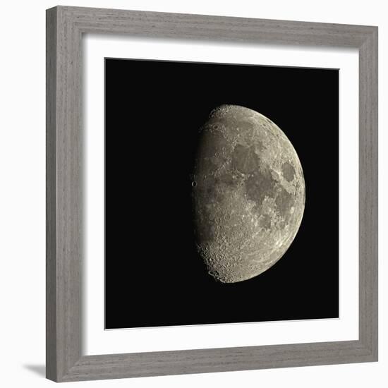 Waxing Gibbous Moon-Eckhard Slawik-Framed Premium Photographic Print