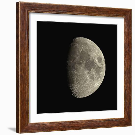 Waxing Gibbous Moon-Eckhard Slawik-Framed Premium Photographic Print