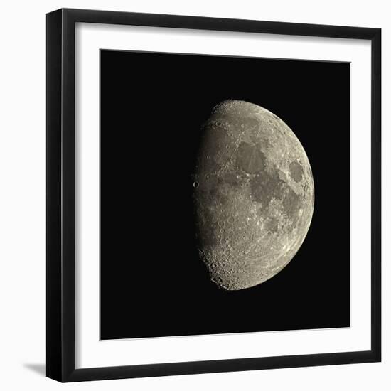 Waxing Gibbous Moon-Eckhard Slawik-Framed Premium Photographic Print