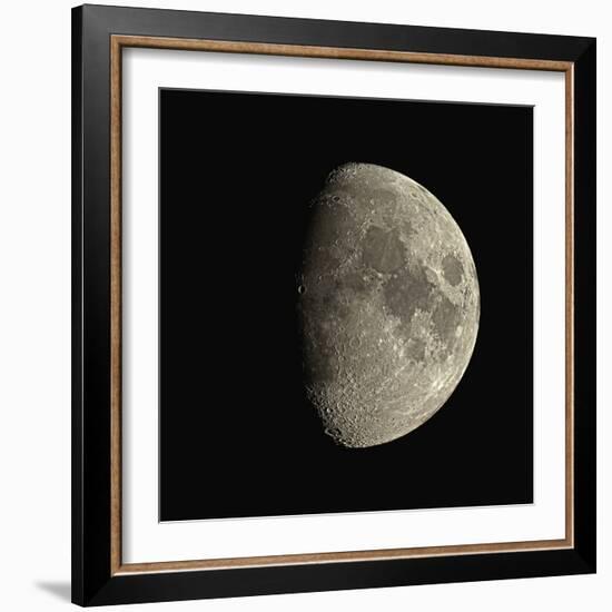 Waxing Gibbous Moon-Eckhard Slawik-Framed Premium Photographic Print