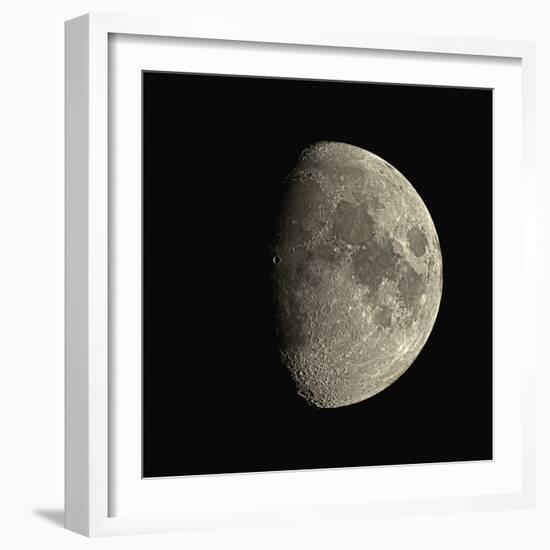 Waxing Gibbous Moon-Eckhard Slawik-Framed Premium Photographic Print