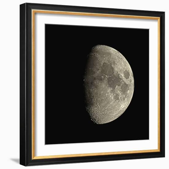 Waxing Gibbous Moon-Eckhard Slawik-Framed Premium Photographic Print