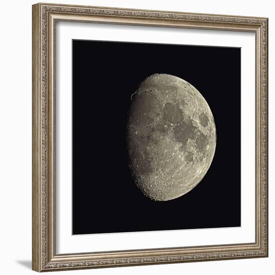 Waxing Gibbous Moon-Eckhard Slawik-Framed Premium Photographic Print