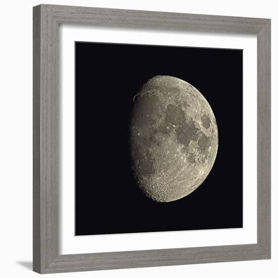 Waxing Gibbous Moon-Eckhard Slawik-Framed Premium Photographic Print