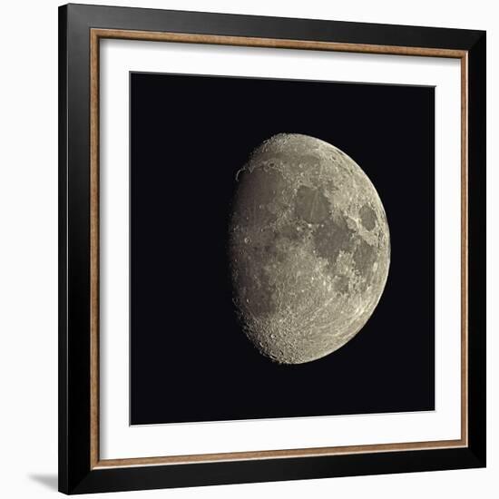 Waxing Gibbous Moon-Eckhard Slawik-Framed Premium Photographic Print