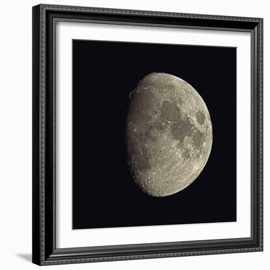 Waxing Gibbous Moon-Eckhard Slawik-Framed Premium Photographic Print