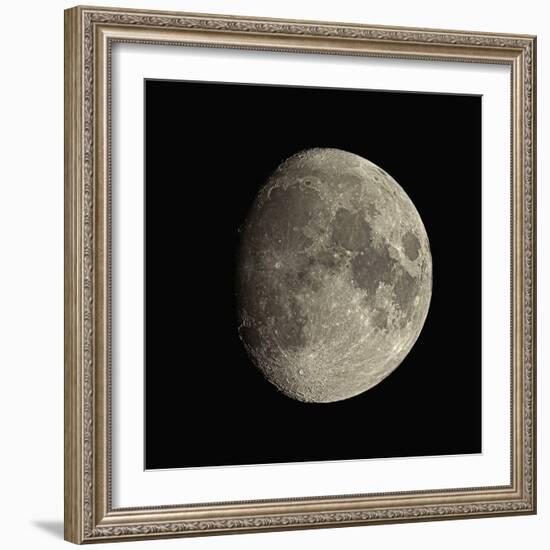 Waxing Gibbous Moon-Eckhard Slawik-Framed Premium Photographic Print