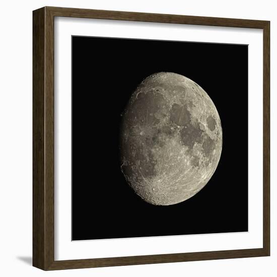 Waxing Gibbous Moon-Eckhard Slawik-Framed Premium Photographic Print