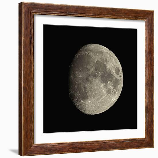 Waxing Gibbous Moon-Eckhard Slawik-Framed Premium Photographic Print