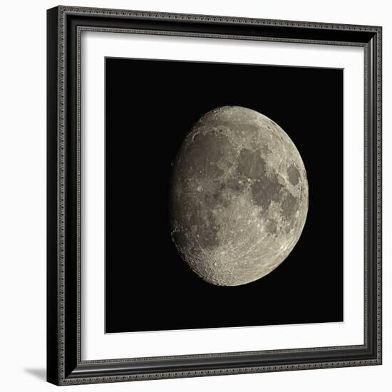 Waxing Gibbous Moon-Eckhard Slawik-Framed Premium Photographic Print