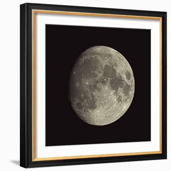 Waxing Gibbous Moon-Eckhard Slawik-Framed Premium Photographic Print