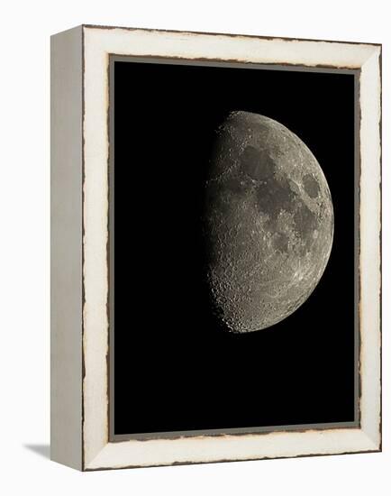 Waxing Gibbous Moon-Eckhard Slawik-Framed Premier Image Canvas