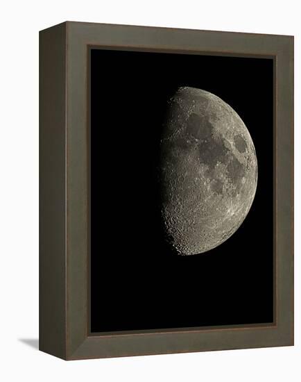 Waxing Gibbous Moon-Eckhard Slawik-Framed Premier Image Canvas