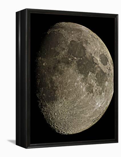 Waxing Gibbous Moon-Eckhard Slawik-Framed Premier Image Canvas