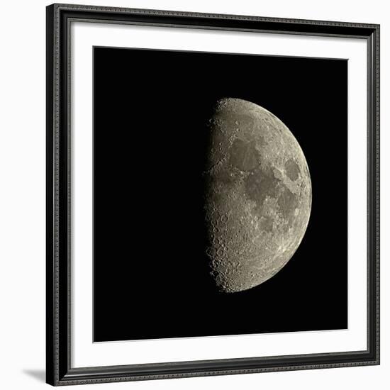 Waxing Gibbous Moon-Eckhard Slawik-Framed Photographic Print