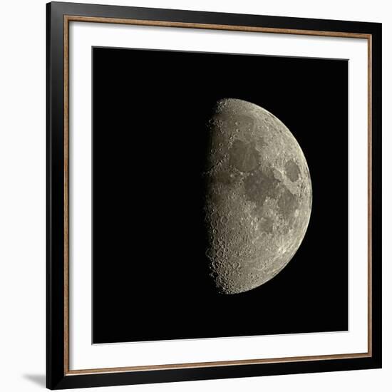 Waxing Gibbous Moon-Eckhard Slawik-Framed Photographic Print