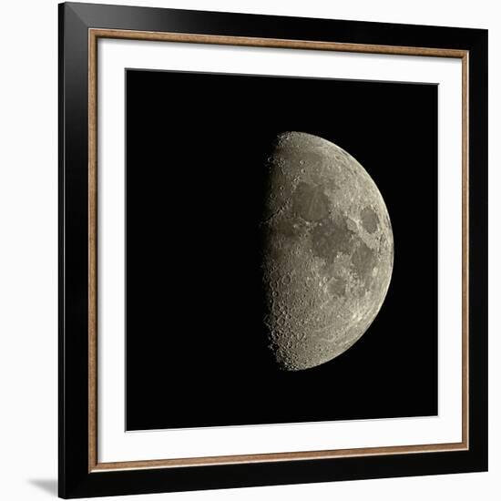 Waxing Gibbous Moon-Eckhard Slawik-Framed Photographic Print